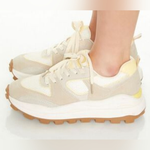 Forever 21 Sneakers Colorblock Platform Sneakers  Size 8 - Picture 2 of 9